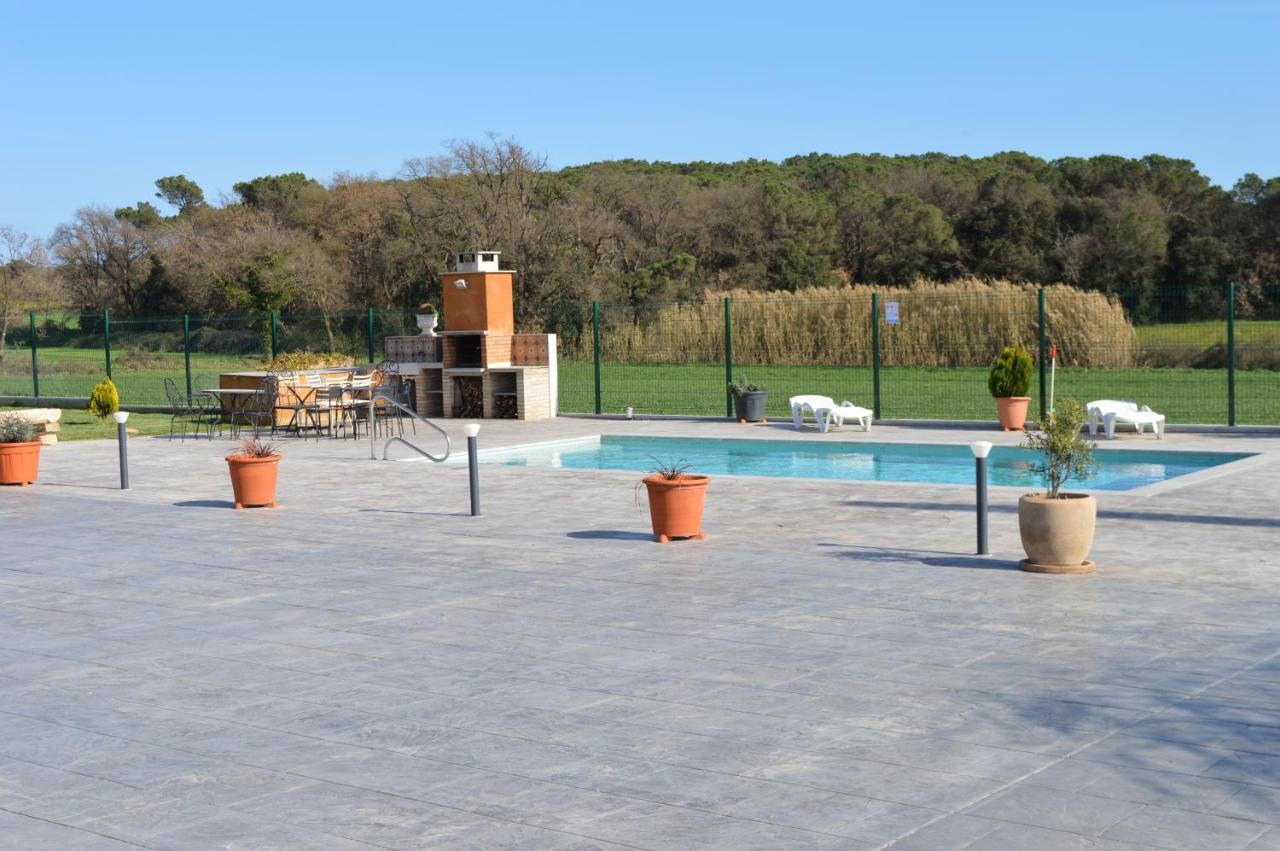 Mas Piua Villa Girona Exterior photo