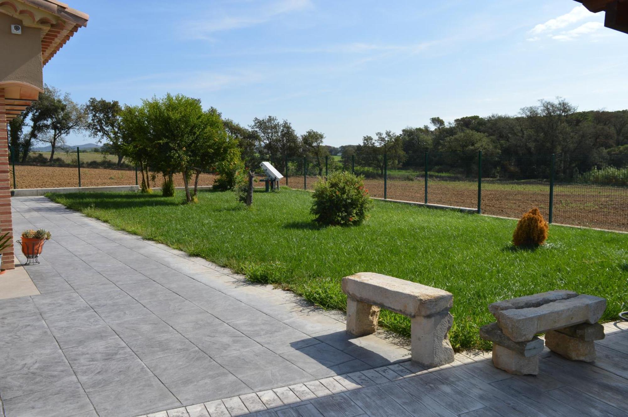 Mas Piua Villa Girona Exterior photo